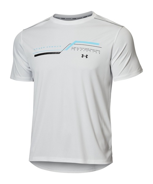 UNDER ARMOUR(アンダーアーマー)の「UAスピードストライド メッシュ ショートスリーブ Tシャツ グラフィック(ランニング/メンズ)(Tシャツ/カットソー・メンズ・ブラック/ホワイト・S/3XL/L/XXL/XL/M)」の7枚目の写真