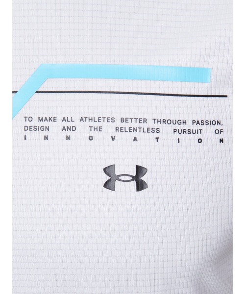 UNDER ARMOUR(アンダーアーマー)の「UAスピードストライド メッシュ ショートスリーブ Tシャツ グラフィック(ランニング/メンズ)(Tシャツ/カットソー・メンズ・ブラック/ホワイト・S/3XL/L/XXL/XL/M)」の4枚目の写真