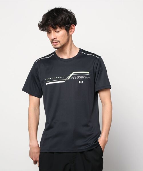 UNDER ARMOUR(アンダーアーマー)の「UAスピードストライド メッシュ ショートスリーブ Tシャツ グラフィック(ランニング/メンズ)(Tシャツ/カットソー・メンズ・ブラック/ホワイト・S/3XL/L/XXL/XL/M)」の11枚目の写真