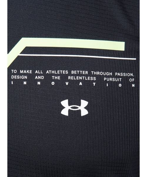 UNDER ARMOUR(アンダーアーマー)の「UAスピードストライド メッシュ ショートスリーブ Tシャツ グラフィック(ランニング/メンズ)(Tシャツ/カットソー・メンズ・ブラック/ホワイト・S/3XL/L/XXL/XL/M)」の12枚目の写真