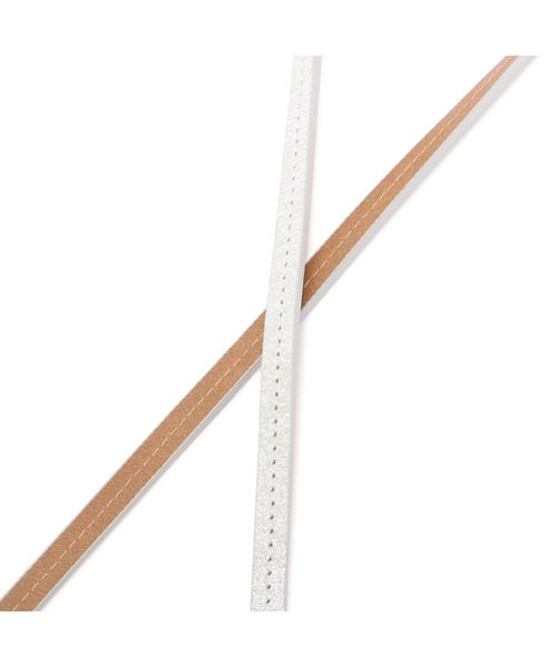 SHENERY（シーナリー）の「レザー細ベルト（ベルト・レディース・ブラック/ベージュ/シルバー・FREE）」の9枚目の写真