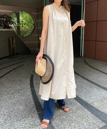 StyleSea | スラブジョーゼットギャザージレワンピース(ワンピース)