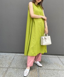 StyleSea | スラブジョーゼットギャザージレワンピース(ワンピース)