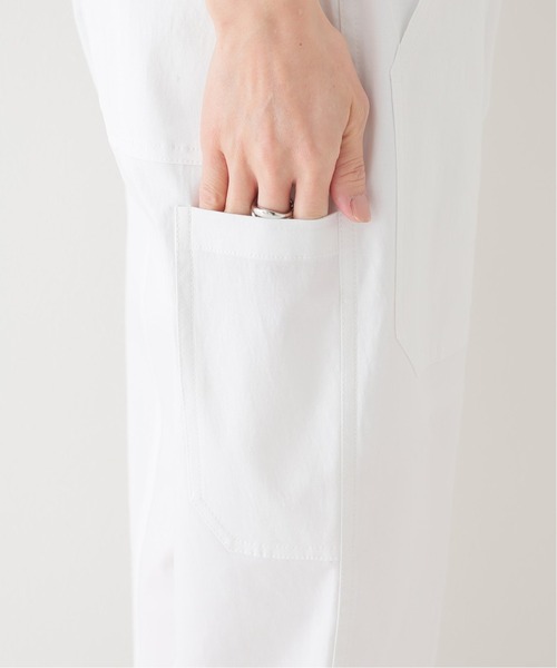 JOURNAL STANDARD relume SELECT(ジャーナルスタンダードレリュームセレクト)の「【MIJEONG PARK/ミジョン・パーク】CROPPED WORKWEAR PANTS:パンツ(その他パンツ・レディース・ホワイト・X-SMALL/SMALL)」の11枚目の写真