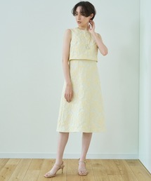 ANAYI（アナイ）の「ビッグフラワージャガードセットアップ ワンピース 