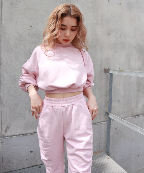 FIG&VIPER（フィグアンドバイパー）の「ボリュームスリーブショートPO（Tシャツ/カットソー・レディース・ライトグレー/ブラック/ライトピンク・FREE）」の10枚目の写真