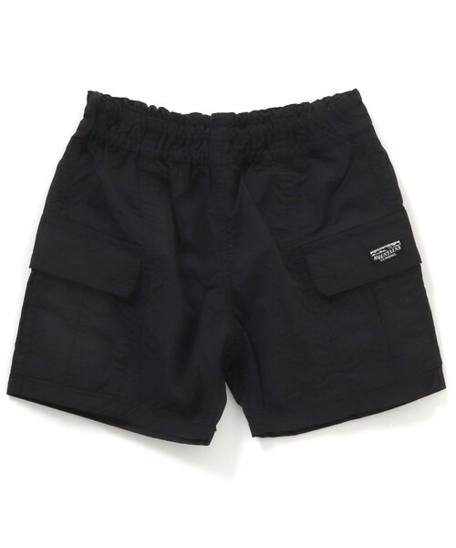 F.O.KIDS（エフオーキッズ）の「サイドポケットショーツ 4分丈（その他パンツ・キッズ・ブラック/シルバー/ライム/ベージュ/ブルー・100/130/90/95/140/80/110/120）」の2枚目の写真