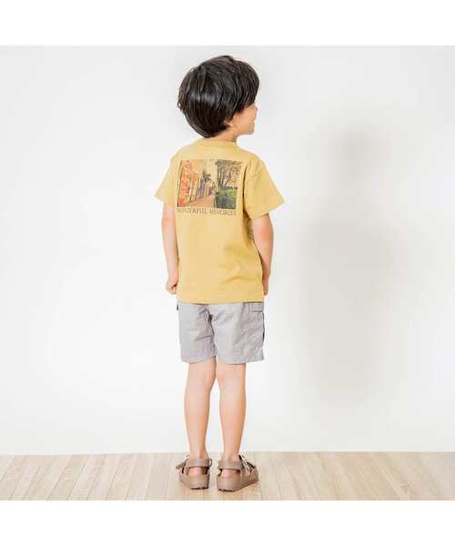 F.O.KIDS（エフオーキッズ）の「サイドポケットショーツ 4分丈（その他パンツ・キッズ・ブラック/シルバー/ライム/ベージュ/ブルー・100/130/90/95/140/80/110/120）」の7枚目の写真