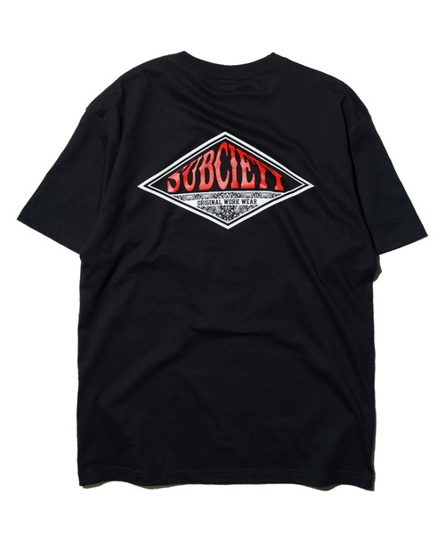 Subciety（サブサエティ）の「UNITY S/S（Tシャツ/カットソー・メンズ・ブラック/ホワイト/オリーブ・MEDIUM/X-LARGE/XX-LARGE/SMALL/LARGE）」の10枚目の写真