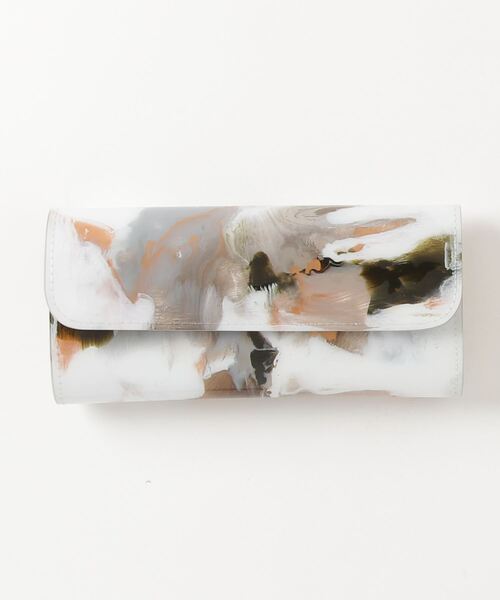 macromauro(マクロマウロ)の「【macromauro】 Wallase&Murron Special Order / PAINT WALLET LONG / BEIGE(財布・メンズ・B/C/D/F/A/E/H/I/G・FREE)」の5枚目の写真