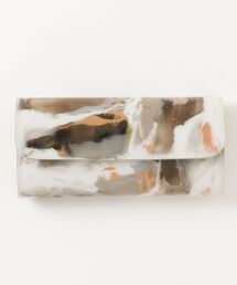 macromauro（マクロマウロ）の「【macromauro】 Wallase&Murron Special Order / PAINT WALLET LONG / BEIGE（財布）」