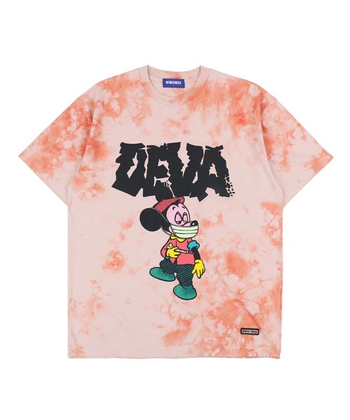 DEVA STATES（ディーヴァ ステイツ）の「SEDATED T-SHIRTS（Tシャツ/カットソー・メンズ・レッド/ブルー・L/XL/M）」の2枚目の写真