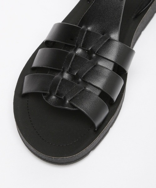 GLOBAL WORK(グローバルワーク)の「らくっションマエアキグルカ/272454(サンダル・レディース・アイボリー/ブラック・SMALL/MEDIUM/LARGE)」の14枚目の写真