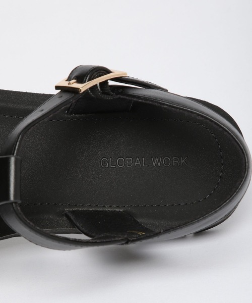 GLOBAL WORK(グローバルワーク)の「らくっションマエアキグルカ/272454(サンダル・レディース・アイボリー/ブラック・SMALL/MEDIUM/LARGE)」の12枚目の写真