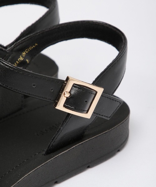 GLOBAL WORK(グローバルワーク)の「らくっションマエアキグルカ/272454(サンダル・レディース・アイボリー/ブラック・SMALL/MEDIUM/LARGE)」の21枚目の写真