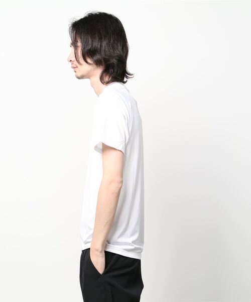 adidas(アディダス)の「アディダス adidas FreeLift バッジ オブ スポーツ グラフィック 半袖Tシャツ(Tシャツ/カットソー・メンズ・ホワイト/ネイビー/ブラック・3L/S/L/LL/M)」の4枚目の写真