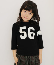 green label relaxing | 【KIDS】ナンバリングTシャツ 7分袖(Tシャツ/カットソー)