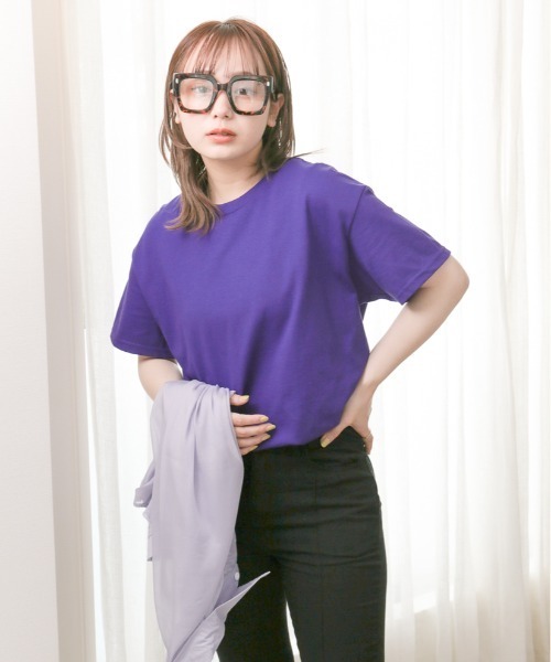 EPICKS（エピックス）の「GILDAN Tシャツ（S）（Tシャツ/カットソー・レディース・ブラック/オレンジ/ブルー系その他/ダークパープル/ロイヤルブルー/ワイン/グレー系その他/グレー/ライム/ライトピンク/ホワイト/ダークブルー・M/L/XL）」の10枚目の写真