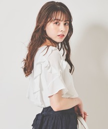 ジョーゼットエアリーブラウス