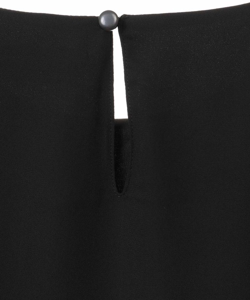 31 Sons de mode（トランテアン　ソン　ドゥ　モード）の「ジョーゼットエアリーブラウス（シャツ/ブラウス・レディース・ブラック/オフホワイト/ピンク・36）」の7枚目の写真