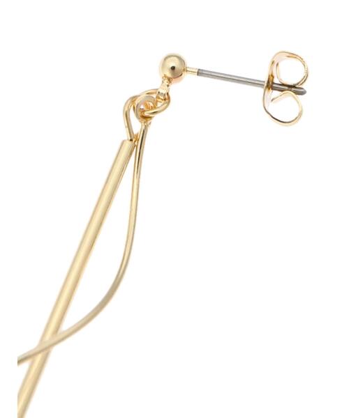 AMERICAN HOLIC（アメリカンホリック）の「変形ガラスピアス（ピアス（両耳用）・レディース・グリーン/ピンク・FREE）」の5枚目の写真