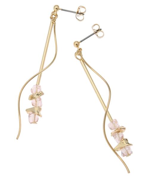 AMERICAN HOLIC（アメリカンホリック）の「変形ガラスピアス（ピアス（両耳用）・レディース・グリーン/ピンク・FREE）」の11枚目の写真