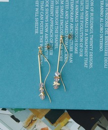 AMERICAN HOLIC | 変形ガラスピアス(ピアス（両耳用）)