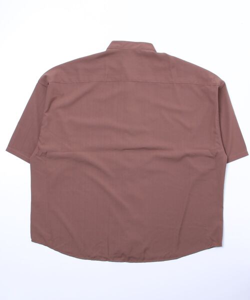 8(eight)(エイト)の「ビックバンドカラーシャツ(シャツ/ブラウス・メンズ・チャコールグレー/ベージュ/ブラウン/サックスブルー/ブルー/マルチ・LARGE/MEDIUM)」の7枚目の写真