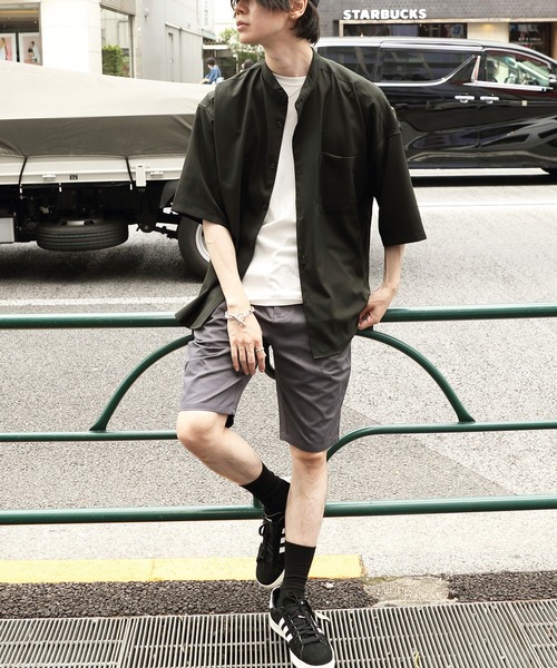 8(eight)(エイト)の「ビックバンドカラーシャツ(シャツ/ブラウス・メンズ・チャコールグレー/ベージュ/ブラウン/サックスブルー/ブルー/マルチ・LARGE/MEDIUM)」の12枚目の写真