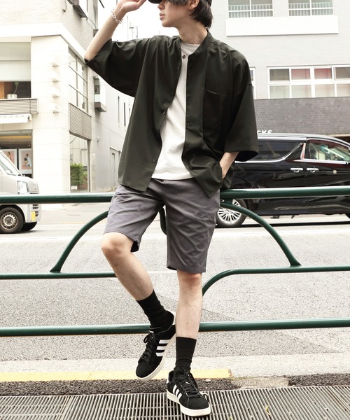 8(eight)(エイト)の「ビックバンドカラーシャツ(シャツ/ブラウス・メンズ・チャコールグレー/ベージュ/ブラウン/サックスブルー/ブルー/マルチ・LARGE/MEDIUM)」の15枚目の写真