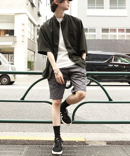 8(eight)(エイト)の「ビックバンドカラーシャツ(シャツ/ブラウス・メンズ・チャコールグレー/ベージュ/ブラウン/サックスブルー/ブルー/マルチ・LARGE/MEDIUM)」の17枚目の写真