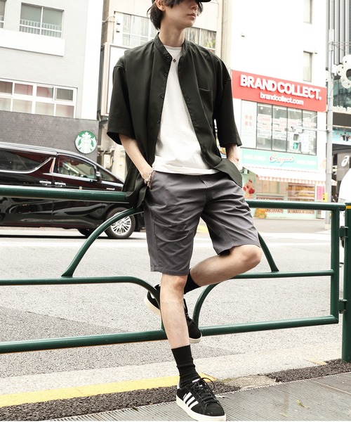 8(eight)(エイト)の「ビックバンドカラーシャツ(シャツ/ブラウス・メンズ・チャコールグレー/ベージュ/ブラウン/サックスブルー/ブルー/マルチ・LARGE/MEDIUM)」の18枚目の写真