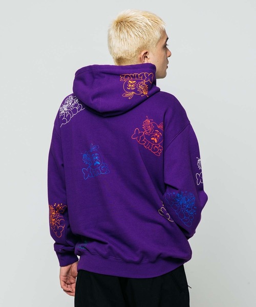 XLARGE（エクストララージ）の「MULTI LOGO PULLOVER HOODED SWEAT