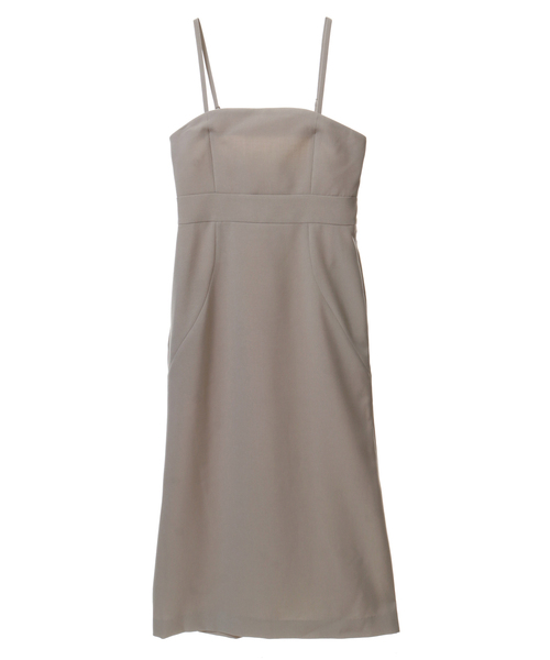 Tiara（ティアラ）の「マーメイドジャンパースカート（ワンピース・レディース・ブラック/ベージュ・M/S）」の4枚目の写真