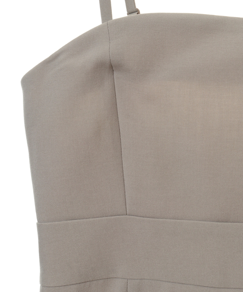 Tiara（ティアラ）の「マーメイドジャンパースカート（ワンピース・レディース・ブラック/ベージュ・M/S）」の6枚目の写真