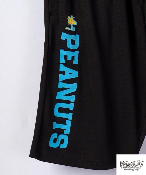 PEANUTS(ピーナッツ)の「PEANUTS スヌーピー ハーフパンツ ドライ素材 夏物(その他パンツ・レディース・ブラック/ネイビー/グレー/ピンク/ブラック系その他/グレイッシュブルー・LL/M/L)」の20枚目の写真