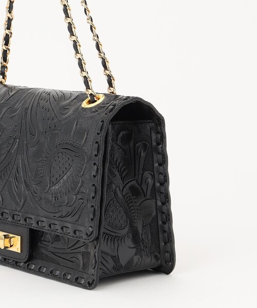 CARVING TRIBES(カービングトライブス)の「CarvingChainBAG(ショルダーバッグ・レディース・ブラック・FREE)」の3枚目の写真