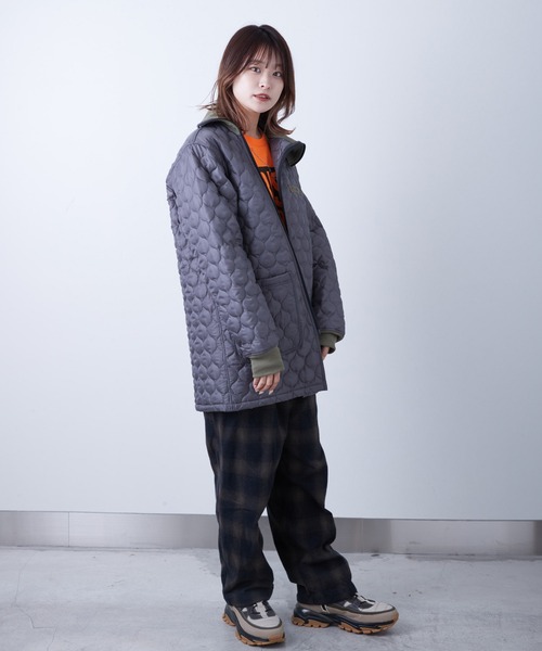 VIRGOwearworks（ヴァルゴウェアワークス）の「QUITED ZIPPER JKT（ミリタリージャケット・メンズ・ブラック/チャコールグレー/カーキ・2/3/4）」の22枚目の写真