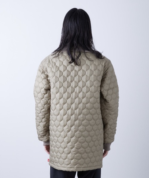 VIRGOwearworks（ヴァルゴウェアワークス）の「QUITED ZIPPER JKT（ミリタリージャケット・メンズ・ブラック/チャコールグレー/カーキ・2/3/4）」の17枚目の写真