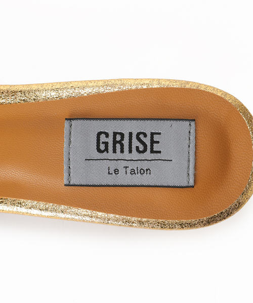 LE TALON(ルタロン)の「GRISE 4.5cmグリッターチュールミュール(サンダル・レディース・ゴールド/ベージュ/アイボリー・SMALL/X-LARGE/MEDIUM/LARGE)」の10枚目の写真