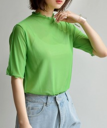 シアーHN5分袖Tee