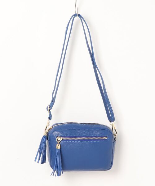 Doux archives（ドゥアルシーヴ）の「タッセル付きミニショルダーバッグ（ショルダーバッグ・レディース・ブラック/アイボリー/ダークブルー・FREE）」の19枚目の写真