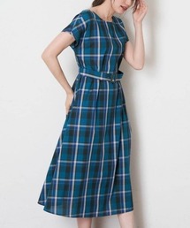 ワンピース グリーン カーキ 緑色系 チェック柄 ファッション通販 Zozotown