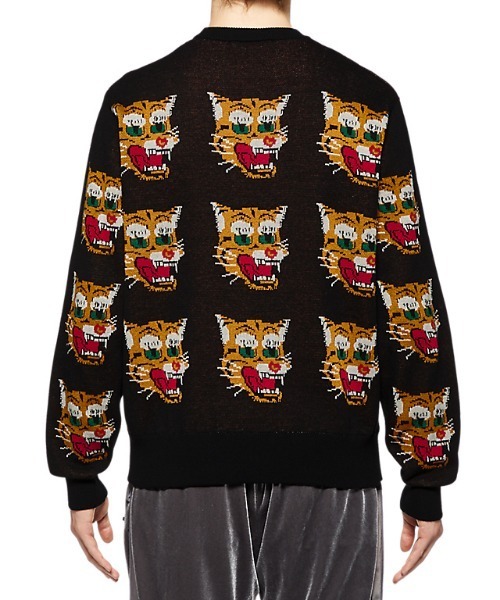 Onitsuka Tiger(オニツカタイガー)の「KNIT TOP(ニット/セーター・レディース・ブラック/ピンク・S/M/L/XL)」の5枚目の写真