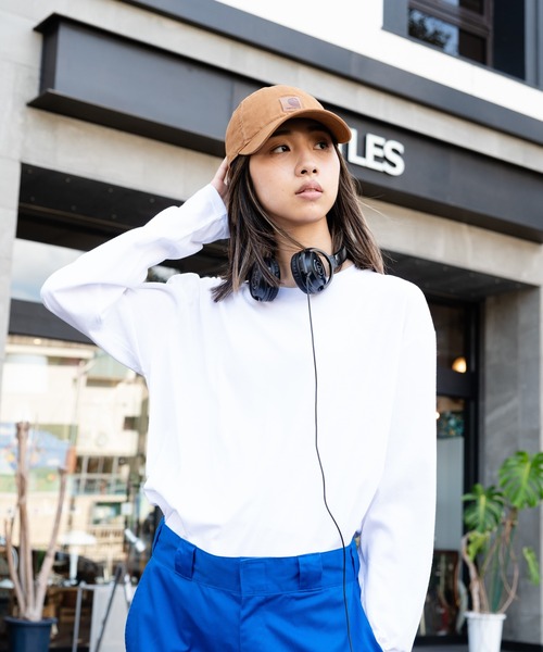 Blue Standard (ブルースタンダード)の「【BLUE STANDARD/ブルースタンダード】ZEROSTAIN ゼロステイン 汗染みの目立ちにくいTシャツ クルーネックロンT UVカット 撥水性 汗シミ防止加工(Tシャツ/カットソー・メンズ・ホワイト/ネイビー/ブラック/オリーブ/杢グレー・LARGE/X-LARGE/MEDIUM)」の8枚目の写真