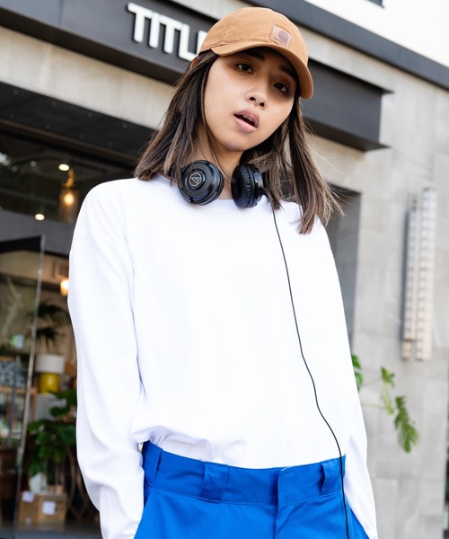 Blue Standard (ブルースタンダード)の「【BLUE STANDARD/ブルースタンダード】ZEROSTAIN ゼロステイン 汗染みの目立ちにくいTシャツ クルーネックロンT UVカット 撥水性 汗シミ防止加工(Tシャツ/カットソー・メンズ・ホワイト/ネイビー/ブラック/オリーブ/杢グレー・LARGE/X-LARGE/MEDIUM)」の9枚目の写真