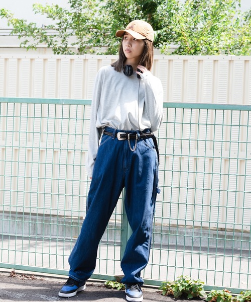 Blue Standard (ブルースタンダード)の「【BLUE STANDARD/ブルースタンダード】ZEROSTAIN ゼロステイン 汗染みの目立ちにくいTシャツ クルーネックロンT UVカット 撥水性 汗シミ防止加工(Tシャツ/カットソー・メンズ・ホワイト/ネイビー/ブラック/オリーブ/杢グレー・LARGE/X-LARGE/MEDIUM)」の20枚目の写真