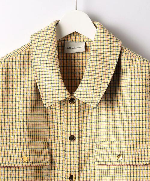 Drole De Monsieur(ドロール ド ムッシュ)の「<DROLE DE MONSIEUR> CHECK SHIRT JACKET/ジャケット(その他アウター・メンズ・ベージュ・S/M)」の10枚目の写真