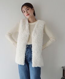 BLUEEAST | プードルファーベスト(ベスト)