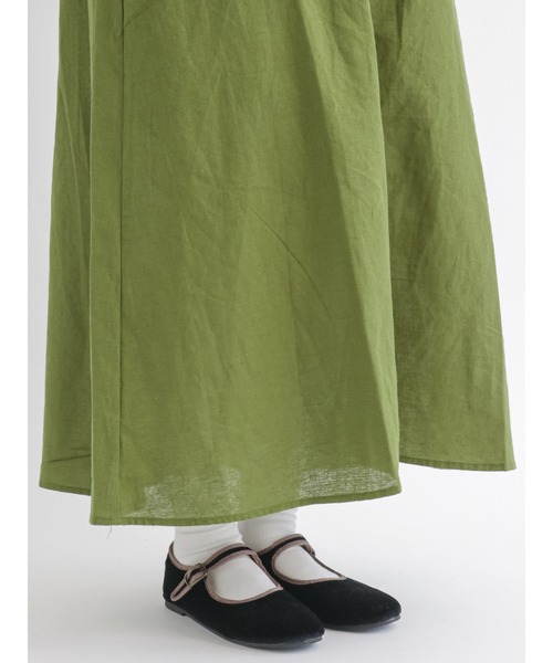 Samansa Mos2（サマンサ モスモス）の「セーラー襟ワンピース（ワンピース・レディース・ネイビー/グリーン/キナリ・ﾌﾘ-）」の12枚目の写真